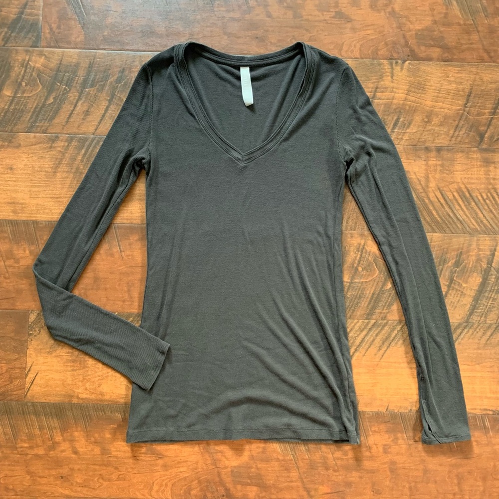Athleta Ribbed Long-Sleeve